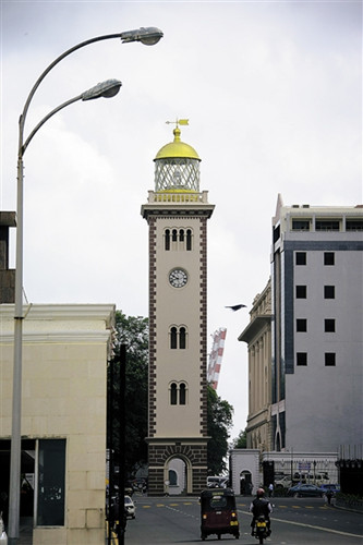 斯里兰卡科伦坡市区。（《海南日报》/记者