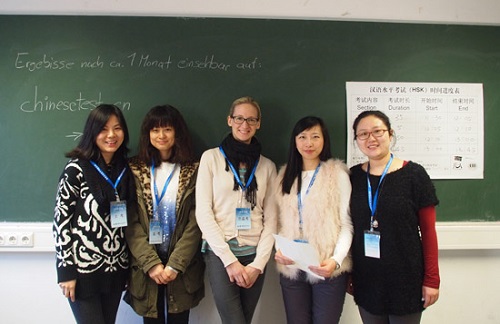 德国纽伦堡孔子学院举办2014年首次汉语水平
