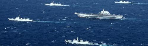中新网直播：人民海军成立70周年海上阅兵