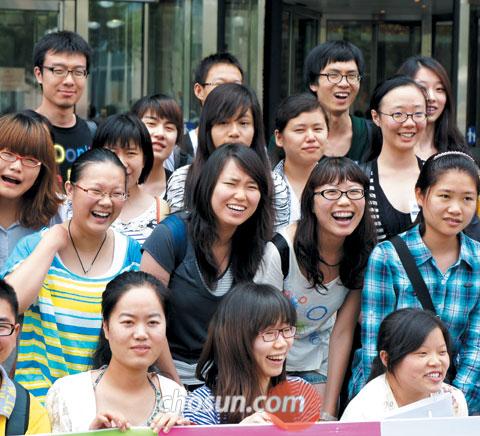 争取赴韩留学 中国学子赴京参加韩语作文大赛