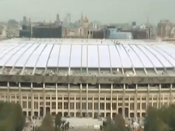 俄罗斯2018年世界杯主体育场重修进行中