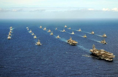 美政客针对南海频放狠话:扬言增兵亚太军演不