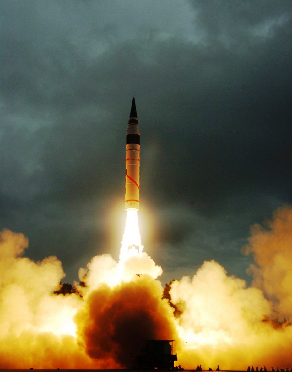 印度烈火5洲际导弹试射成功可打遍中国