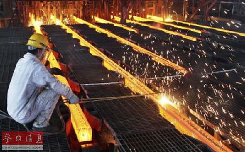 美媒:铁公基促中国钢铁业重振 但过剩依然存