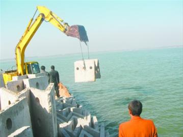 辽宁省在大连、丹东、盘锦新建3个人工渔礁示