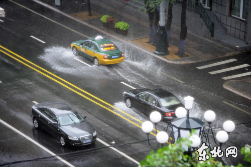 黑龙江多地受台风布拉万影响降雨量接近100毫