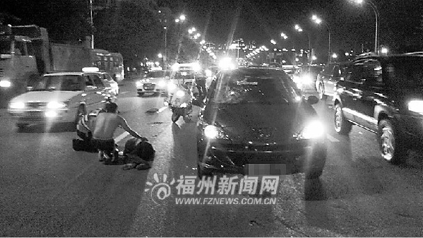 被撞后求司机图片