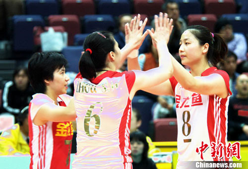 2010女排世锦赛中国队小组首战告负