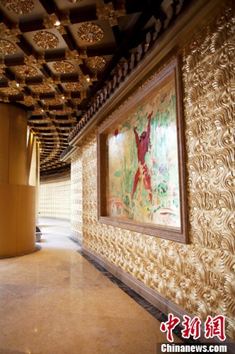 華西村集資建328米酒店開業 奢侈豪華堪比皇宮(組圖)