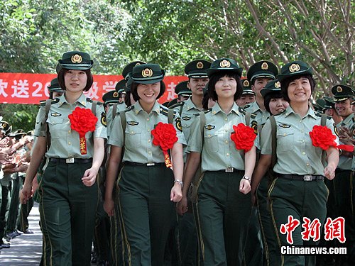 新疆边防学员警校毕业赴边防一线工作(3)