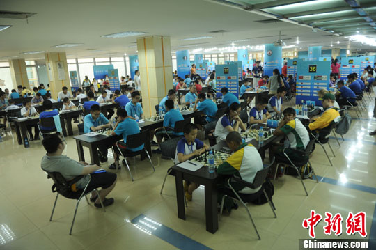 世界青少年国际象棋奥林匹克团体赛在重庆开赛