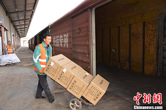 青藏铁路零担货物运输业务受青睐