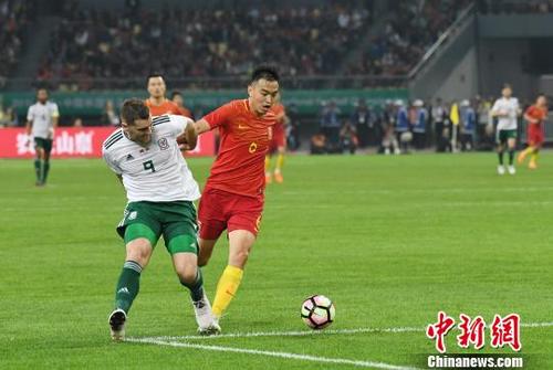 2018中国杯首战 威尔士队6:0胜中国队