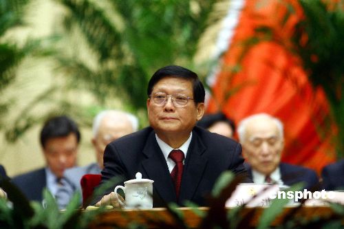 图:刘淇、王岐山出席北京市政协会议开幕式