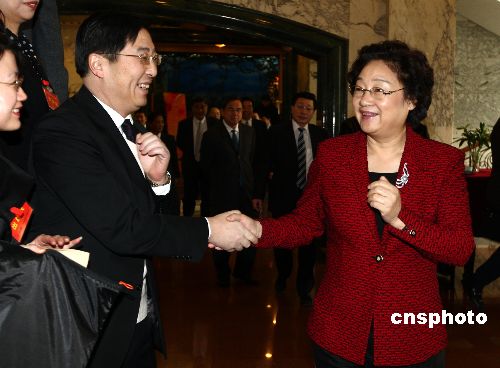 图:李海峰出席2009年全国侨办主任会议