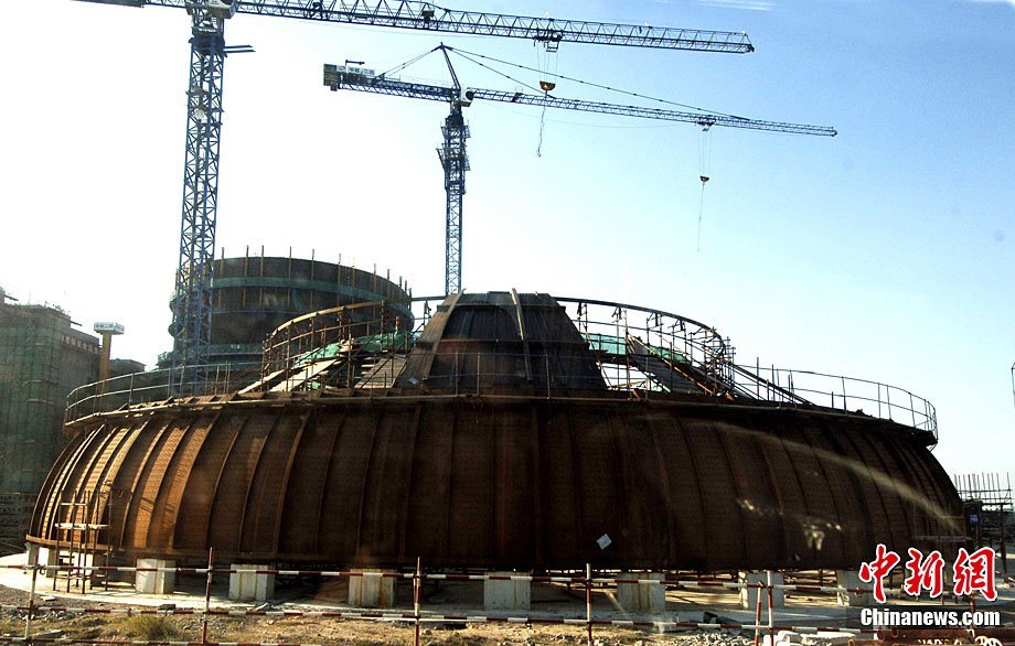 福建福清核电项目建设进展顺利