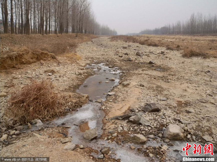 中国部分地区干旱持续