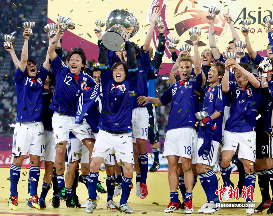 亚洲杯日本1-0澳大利亚 第四次夺冠