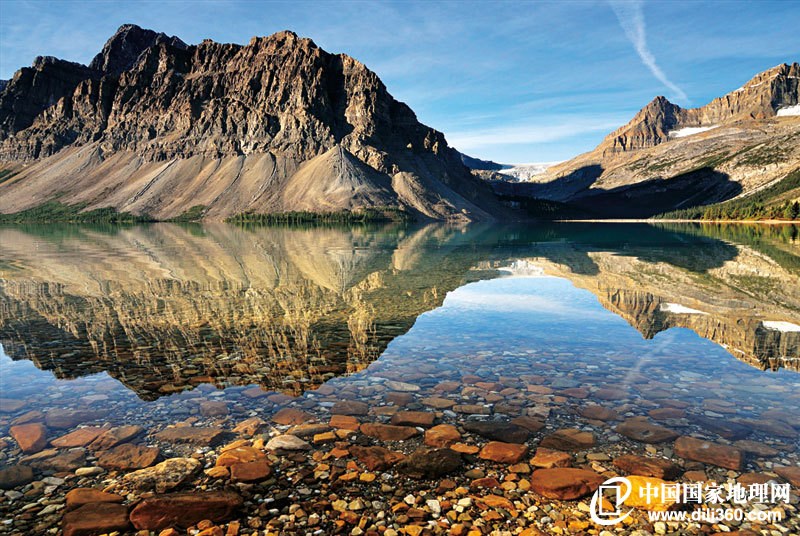 冰川消夏地--加拿大班夫国家公园