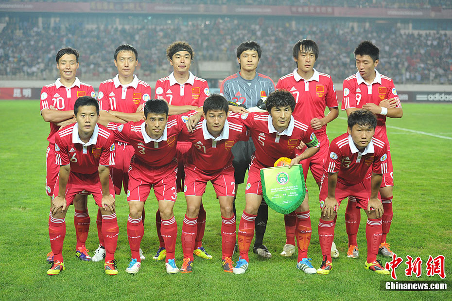 世预赛亚洲区20强赛:中国男足主场迎战新加坡