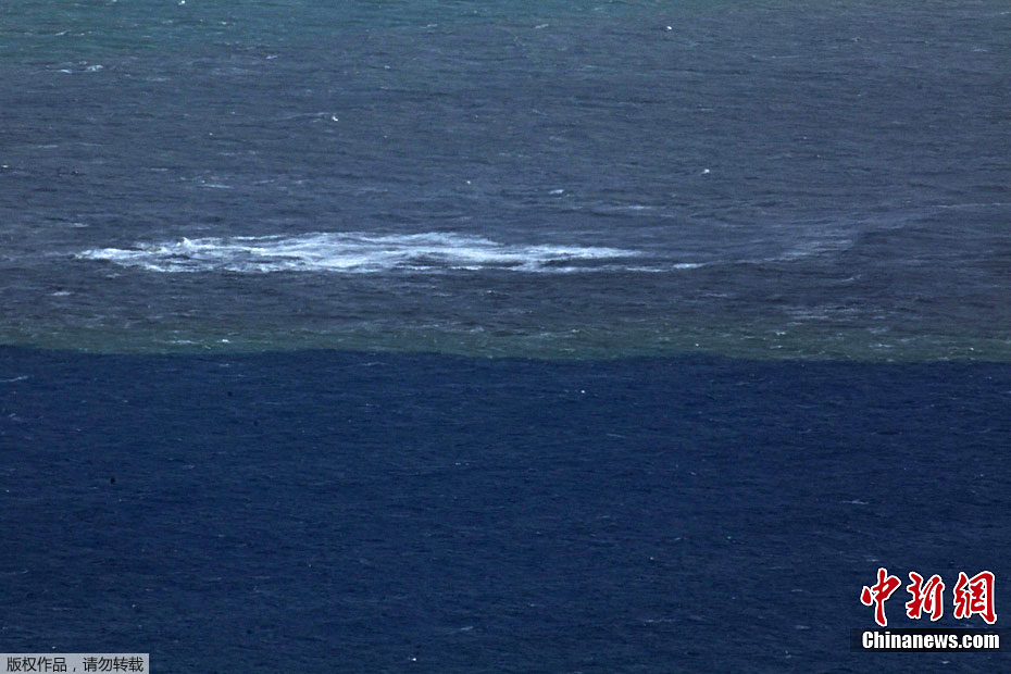 加那利海底火山喷发图片