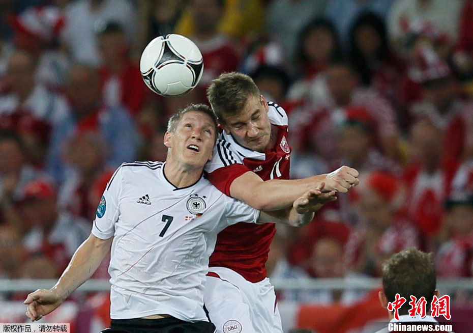 欧洲杯:德国2-1丹麦 三战全胜晋级8强