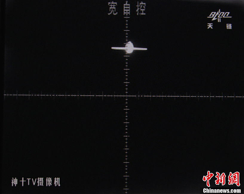 神舟天宫交会对接图片