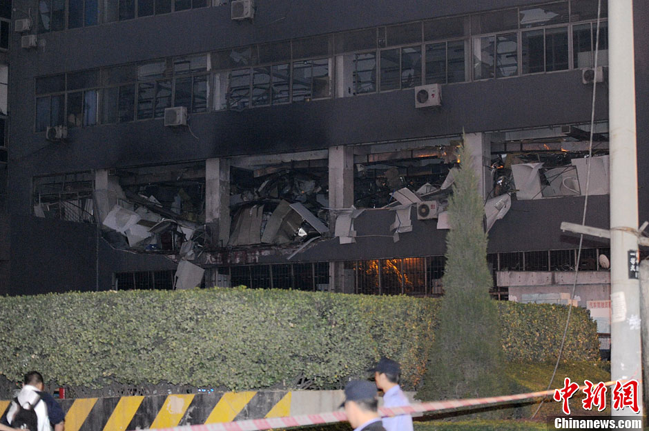西安东郊一建筑发生爆炸造成3人受伤