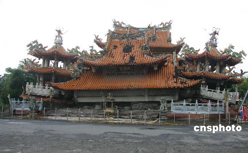图:台湾武昌宫成九二一大地震纪念地