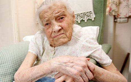 国105岁处女老太透露长寿秘诀是没有性生活(图