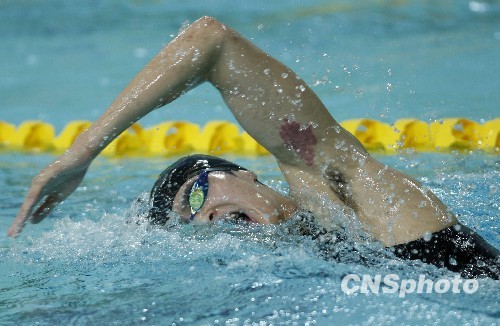 香港东亚运动会 孙杨1500米自由泳轻松夺冠