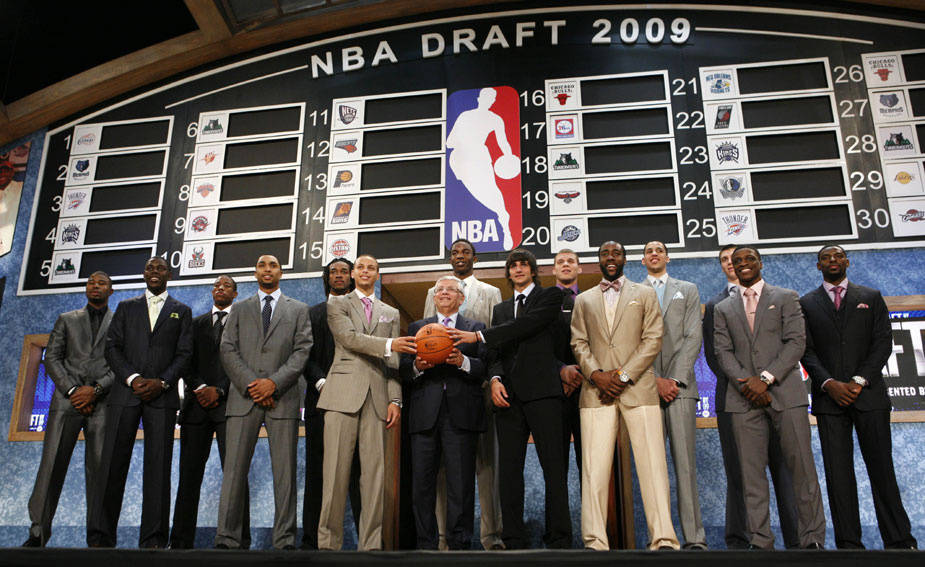图片频道-组图:2009年NBA选秀大会举行