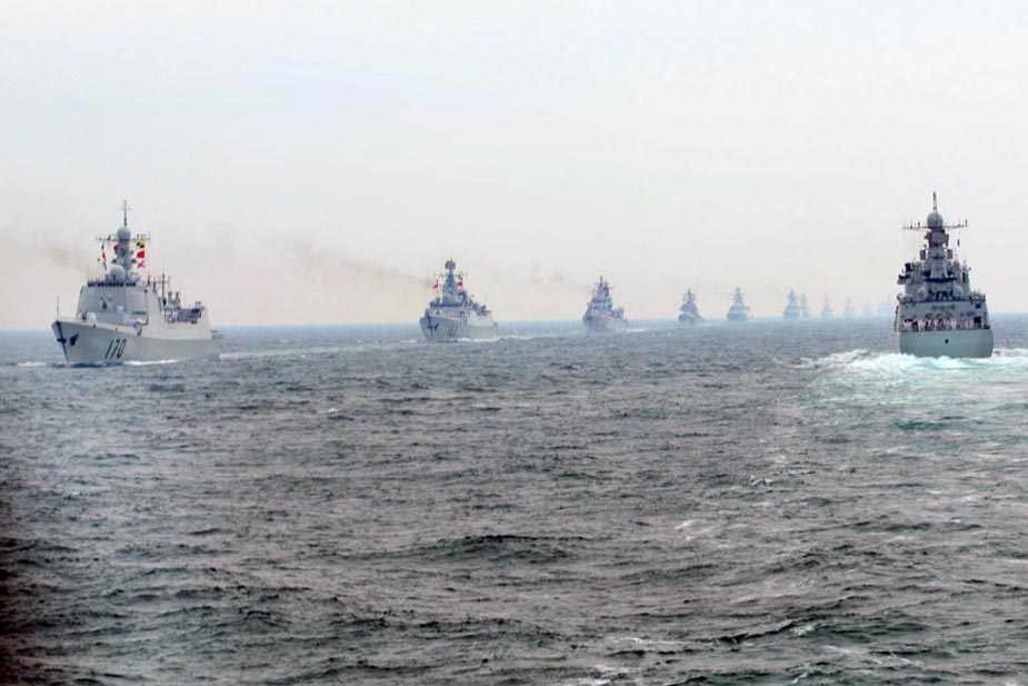 图片频道-中国海军成立60周年海上大阅兵