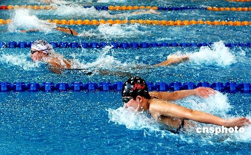 全运会游泳预赛暨09全国青年游泳赛落幕