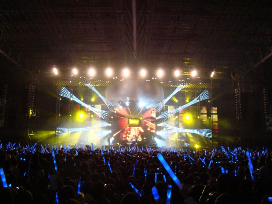 台湾 五月天/五月天演唱会现场。图片来源：金鹰网