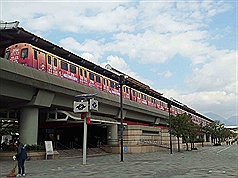 迎台北灯节全台湾首辆捷运彩绘列车起跑（图）