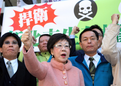 吕秀莲声称台湾2年内恐大地震要当局停建核电厂
