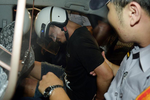 台北地铁发生随机砍人案一男子砍伤4名民众（图）