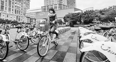 台北，骑行在单车上的城市