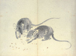 历代书画家 妙笔迎"鼠光"(图)图片