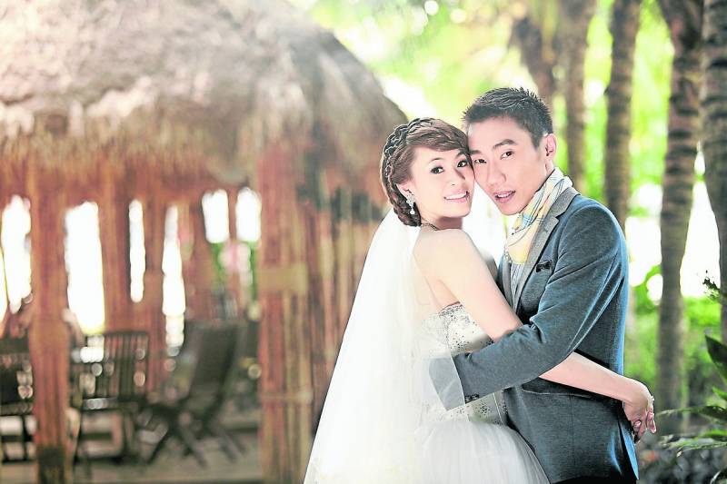 李宗伟黄妙珠结婚照图片