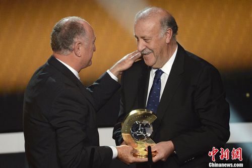 FIFA年度颁奖:博斯克最佳主帅 西甲垄断最佳阵容