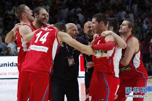 塞尔维亚险胜法国进世界杯决赛将与美国争冠军