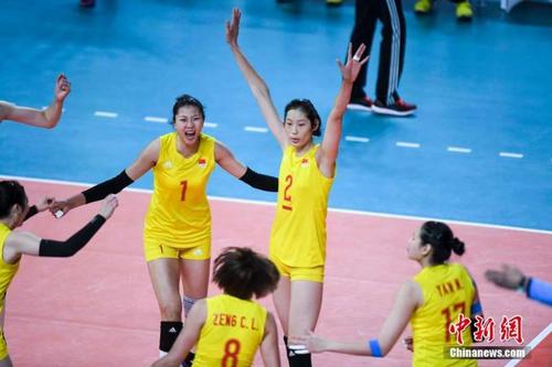 中国女排3:0保加利亚朱婷荣膺本场得分王