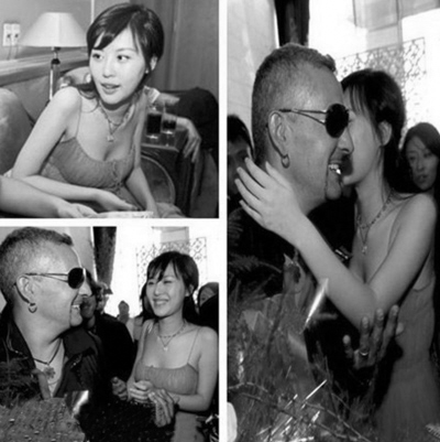 王石 女星 亲密照图片