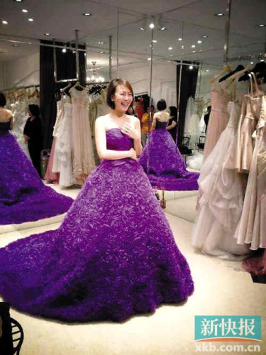 金志文婚纱照图片
