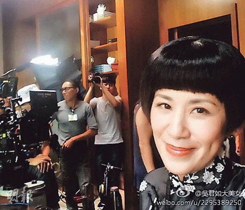 吴君如回应田朴珺图片