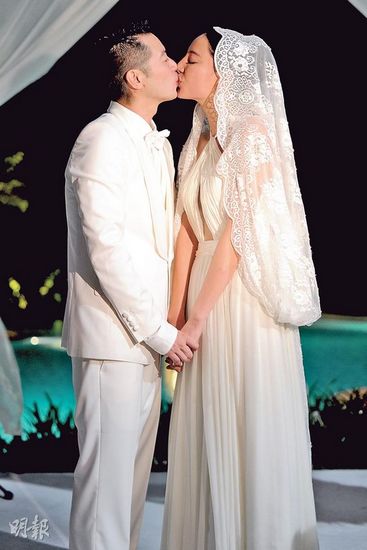 郑希怡 婚礼图片