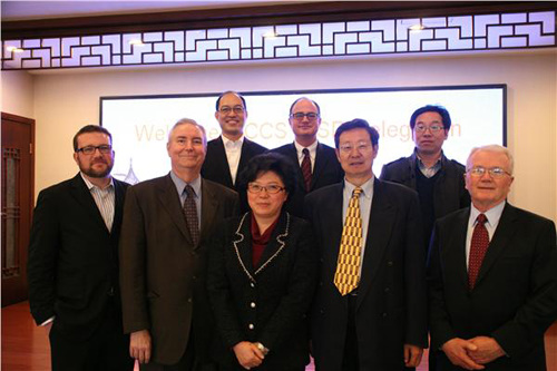 美国美中企业家商会代表团赴江苏考察投资项目