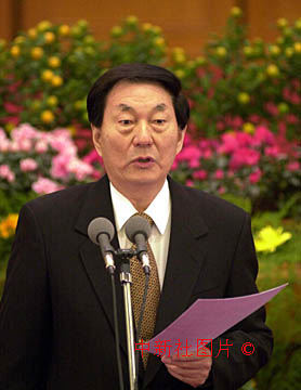 朱总理春节团拜会讲话